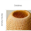 Luminária de Mesa Bambu Rattan